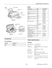 Epson Stylus COLOR 740 Special Edition Product Information Guide