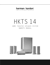 Harman Kardon HKTS 14 Owners Manual