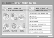 Sharp MX-2615N Operating Guide
