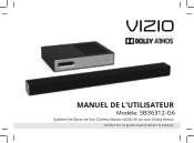 Vizio SB36312-G6 Manuel de l Utilisateur