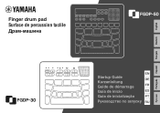 Yamaha FGDP-50 FGDP-50 FGDP-30 Startup Guide