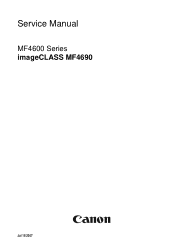 Canon MF4690 Service Manual