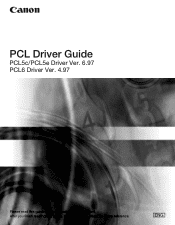 Canon MF7280 PCL Driver Guide