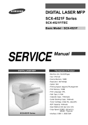 Samsung SCX4521F Service Manual