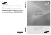 Samsung UN46C9000ZV User Manual (user Manual) (ver.1.0) (English, French, Spanish)