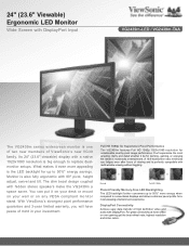 ViewSonic VG2439m-LED VG2439M-LED, VG2439M-TAA User Guide