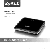 ZyXEL WAH7130 Quick Start Guide