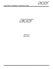 Acer Altos R380 F3 Installation & Configuration Guide