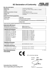 Asus EAH5450 SILENT/DI/512MD2LP ASUS EAH5450 SILENT/ DI/1GD3LP CE certification - English version