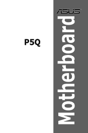 Asus P5Q User Manual