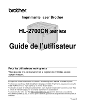 Brother International 2700CN User Guide - French