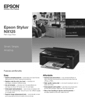 Epson Stylus NX125 Product Brochure