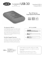 Lacie Rugged USB 3.0 Datasheet