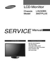 Samsung 305T Service Manual