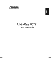 Asus ET2020AUKK All-in-One PC TV Quick Start Guide - EN, TC, SC