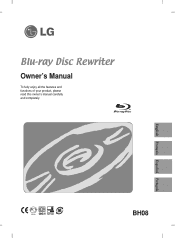 LG BH08LS20K Owner's Manual (English)