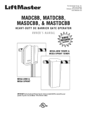 LiftMaster MAT Owners Manual
