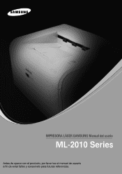 Samsung ML-2010 User Manual (SPANISH)