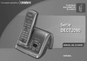 Uniden DECT2080-2 Spanish Owners Manual