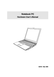 Asus U5F U5 Hardware User's Manual for English Edition (E2518)