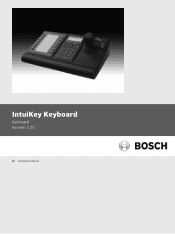 Bosch KBD-DIGITAL Instruction Manual