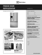 Electrolux EW23BC87SS Product Specifications Sheet English