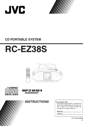 JVC RCEZ38 Instruction Manual