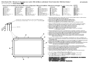 NEC X461UNV X461UNV : KT-46UN-OF Over-Frame Kit accessory manual