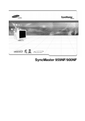 Samsung 900NF User Manual (user Manual) (ver.1.0) (English)
