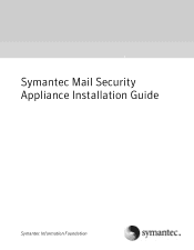 Symantec 10547829 Installation Guide