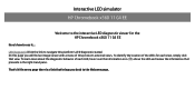 HP Chromebook x360 11 G4 Education Edition LED Simulator