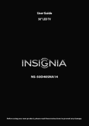 Insignia NS50D40SNA14 User Manual (English)