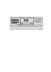 LG 65EC9700 Additional Link - Energy Guide