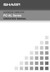 Sharp PC-AL27 Operation Manual