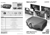 Sharp XV-Z21000 Brochure