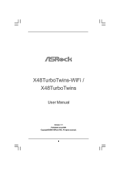 ASRock X48TurboTwins User Manual