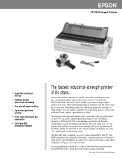 Epson FX-2180 Product Brochure