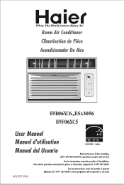 Haier HWR06XC6 User Manual