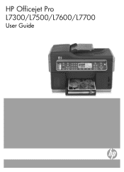 HP L7580 User Guide