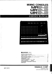 Yamaha MR1642 Service Manual