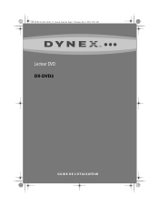 Dynex DX-DVD2 User Manual (French)