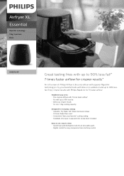 Philips HD9260 Localized commercial leaflet
