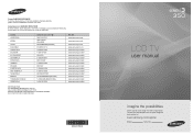 Samsung LN22B350F2D User Manual (user Manual) (ver.1.0) (English, Spanish)