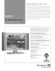 ViewSonic N2011 Brochure