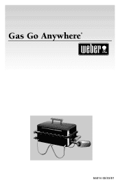 Weber Gas Go-Anywhere Instruction Sheet
