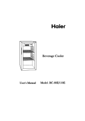 Haier BC80G User Manual