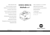 Konica Minolta bizhub 40P/40PX bizhub 40P Safety Information Guide Multilingual