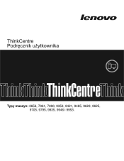 Lenovo ThinkCentre A62 (Polish) User guide