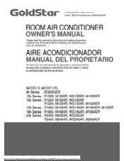 LG WG1804R Owners Manual