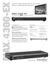 Panamax M4300-EX Datasheet